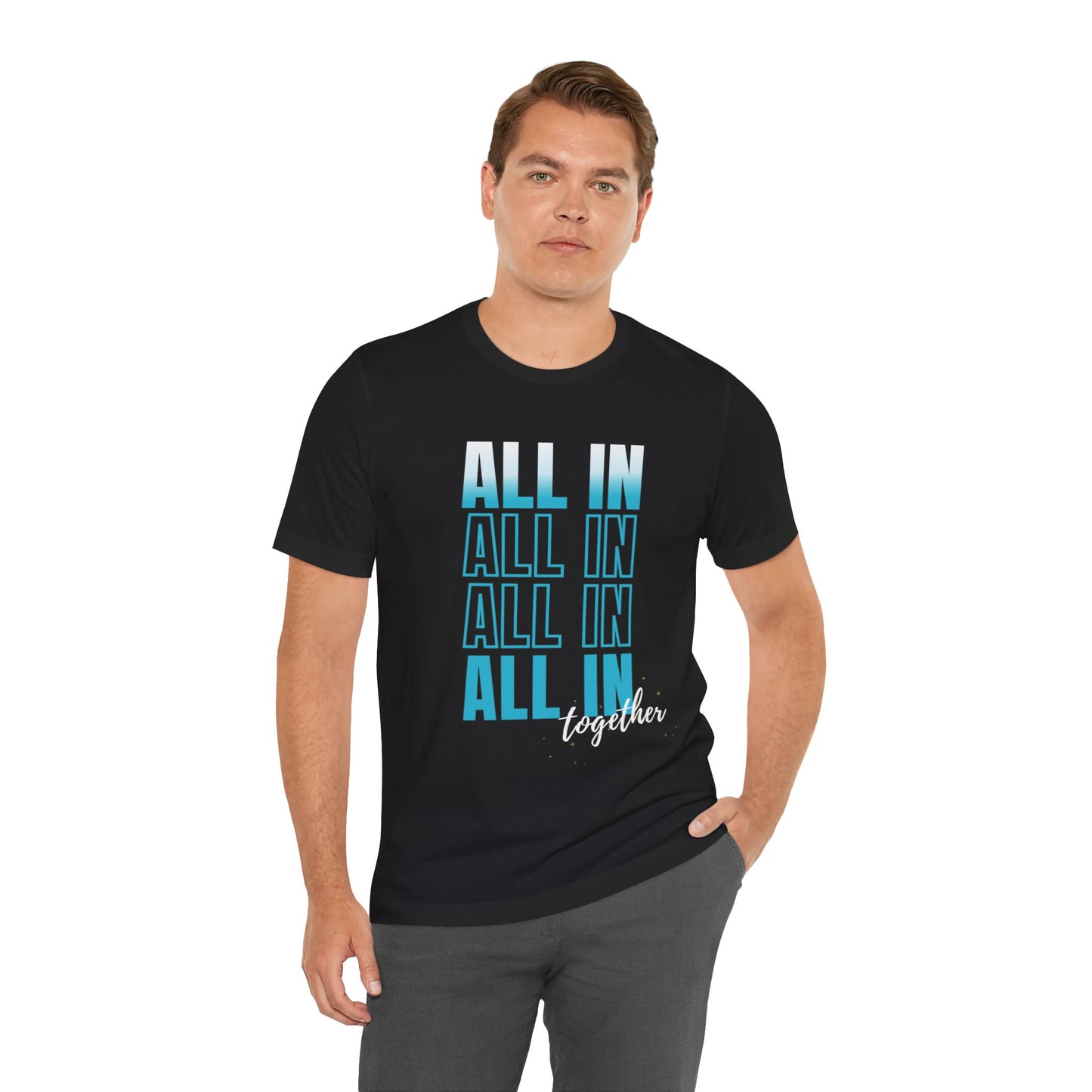 BLUE All In Together Short Sleeve T-Shirt