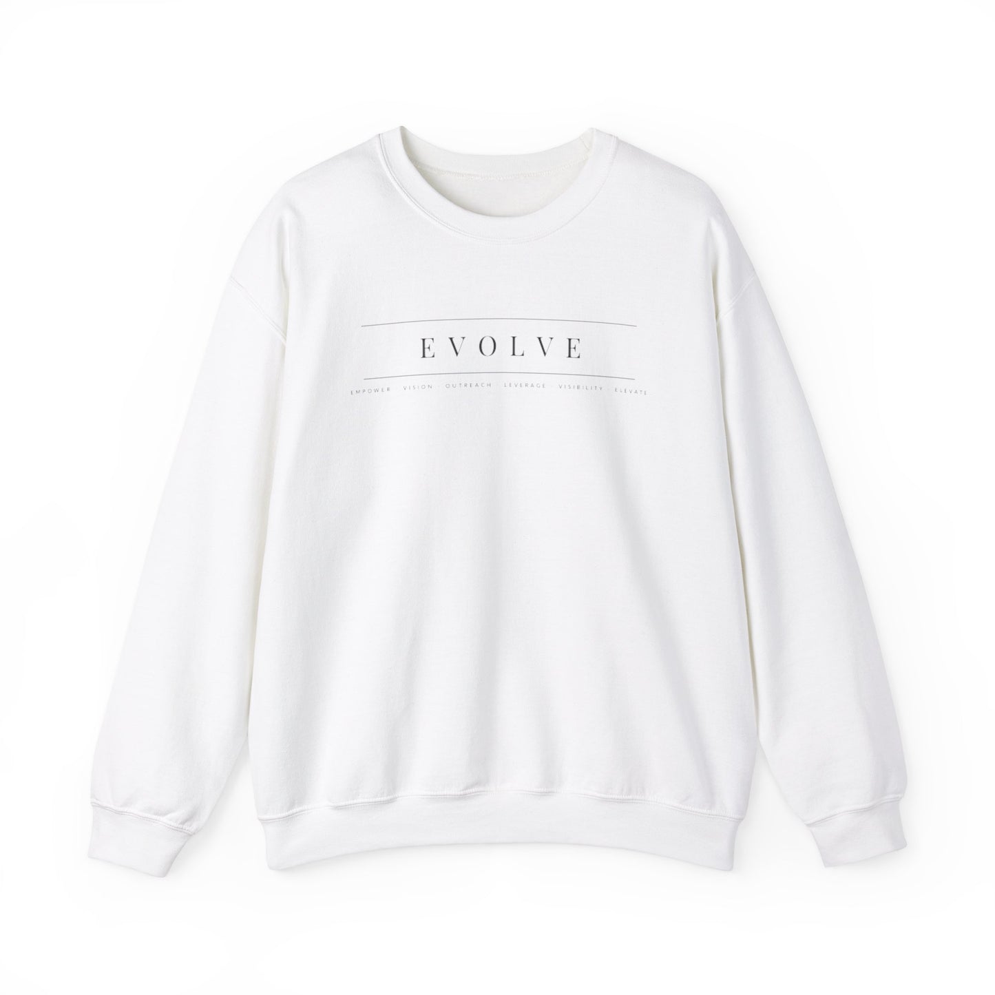 Evolve Sweatshirt White/Tan