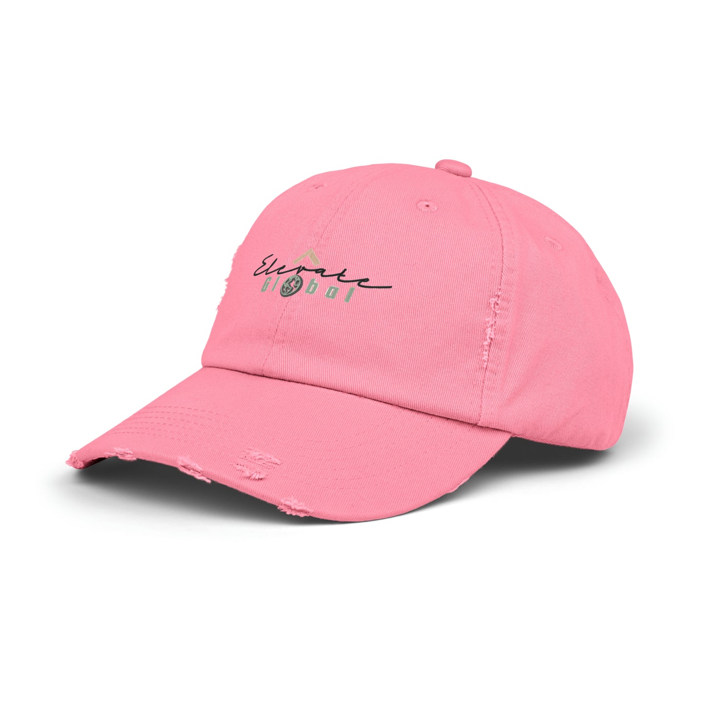 Elevate Global Unisex Distressed Cap