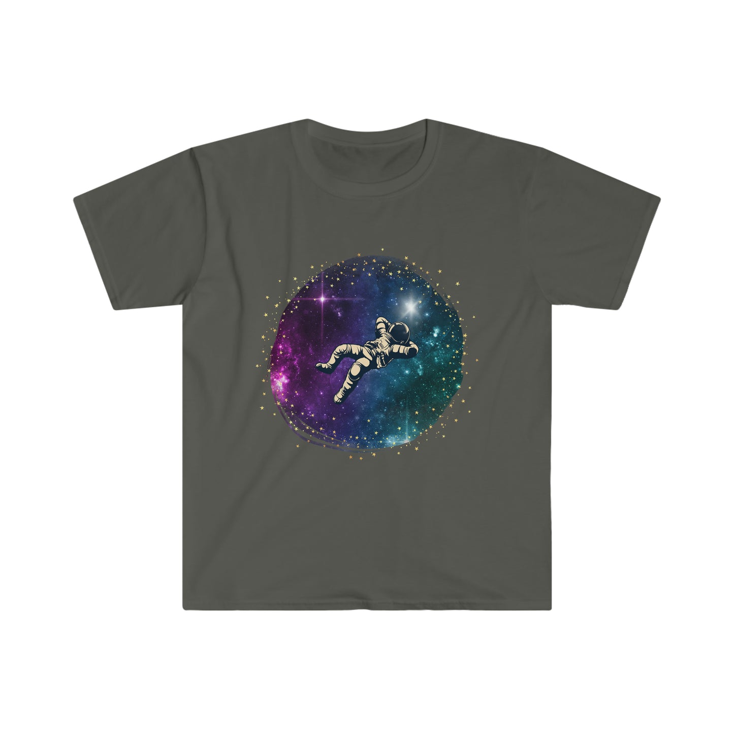Astronaut in Galaxy