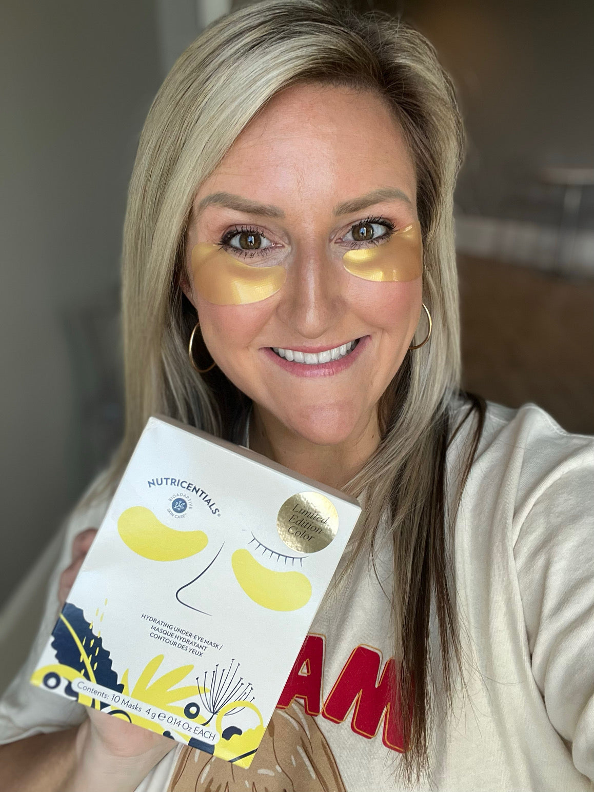 Gold Hydrating Lip Mask and Gold Hydrating Under Eye Mask BUNDLE